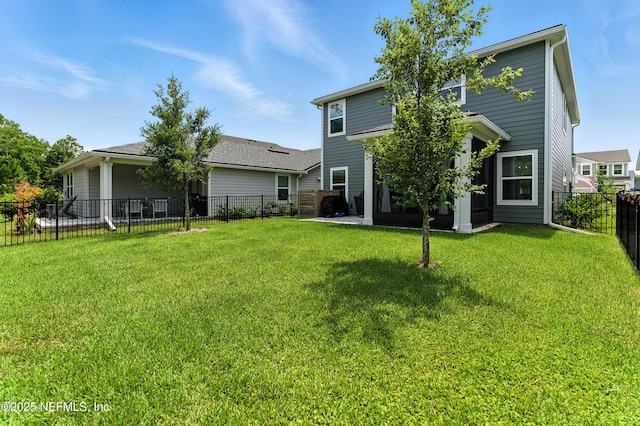 133 Wambaw Dr, Saint Johns, FL 32259 - back of property featuring a fenced backyard