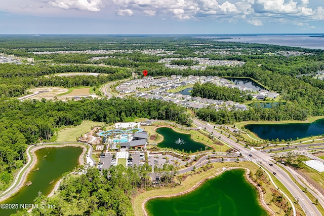 133 Wambaw Dr, Saint Johns, FL 32259 - aerial view of property and surrounding area with a large body of water