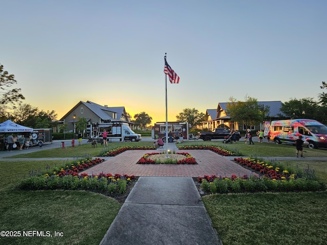 133 Wambaw Dr, Saint Johns, FL 32259 - surrounding community with a lawn