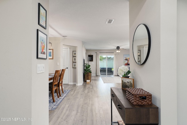 65 Birchfield Ln, Saint Augustine, FL 32092 - corridor with light wood finished floors and baseboards
