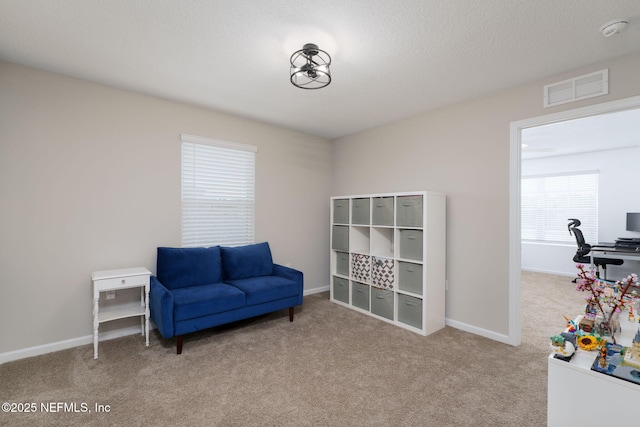 65 Birchfield Ln, Saint Augustine, FL 32092 - sitting room featuring carpet floors and baseboards