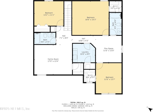 65 Birchfield Ln, Saint Augustine, FL 32092 - view of home floor plan