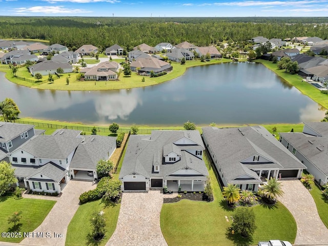 246 Glenneyre Cir, Saint Augustine, FL 32092 - aerial view of residential area with a nearby body of water and a heavily wooded area