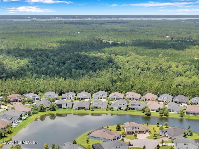 246 Glenneyre Cir, Saint Augustine, FL 32092 - aerial perspective of suburban area with a nearby body of water
