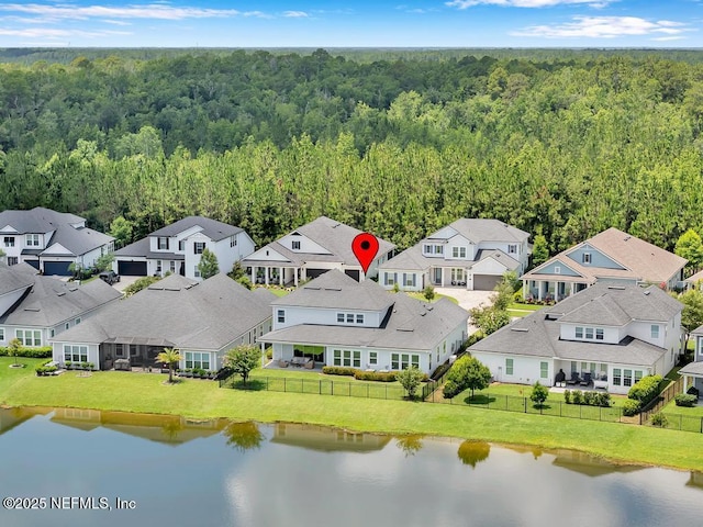 246 Glenneyre Cir, Saint Augustine, FL 32092 - aerial view of residential area with a nearby body of water