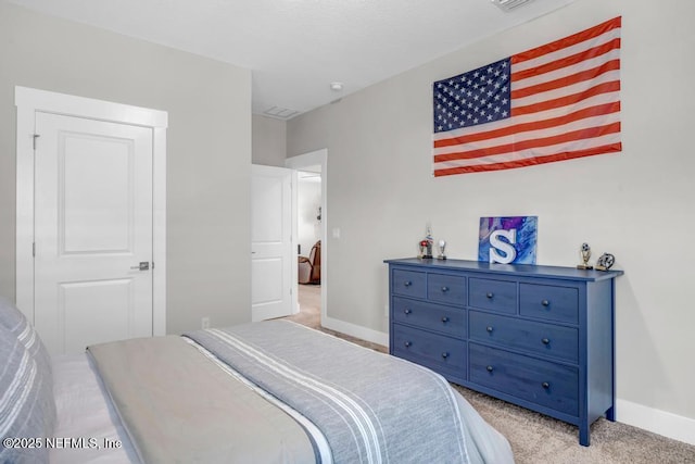 246 Glenneyre Cir, Saint Augustine, FL 32092 - bedroom with light carpet and baseboards