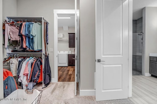 246 Glenneyre Cir, Saint Augustine, FL 32092 - spacious closet featuring washer / clothes dryer