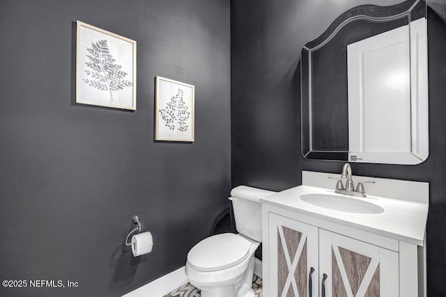 246 Glenneyre Cir, Saint Augustine, FL 32092 - half bath featuring toilet and vanity