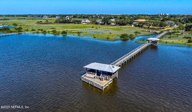 644 Casa Fuerta Ln, Saint Augustine, FL 32080 - bird's eye view of a large body of water