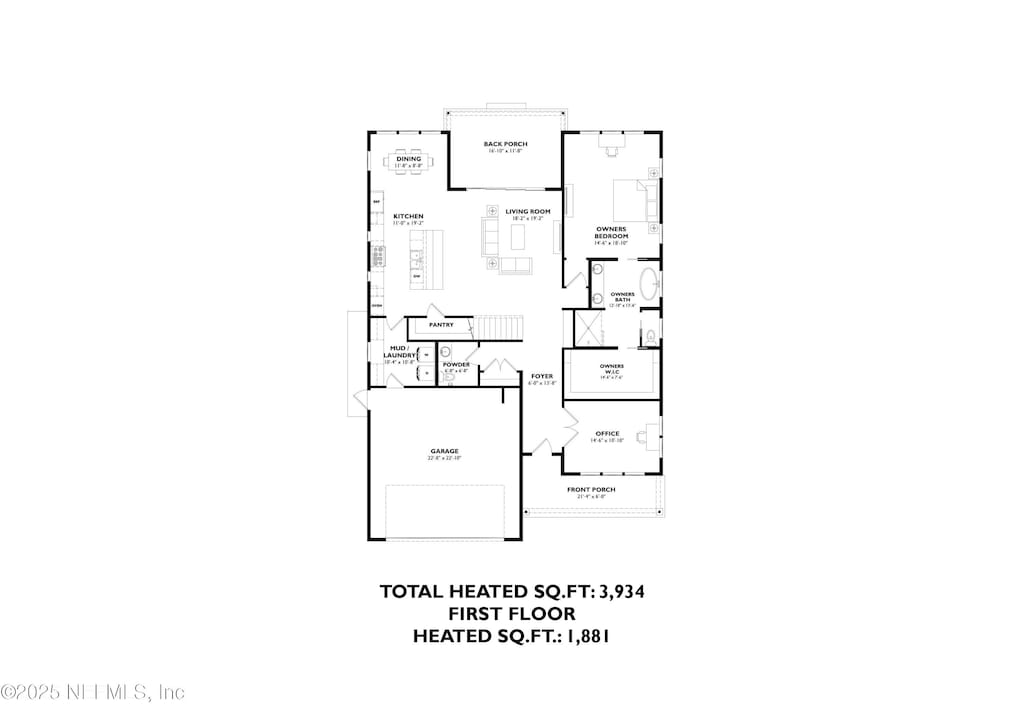 0 Jefferson Ave, Ponte Vedra Beach, FL 32082 - view of room layout