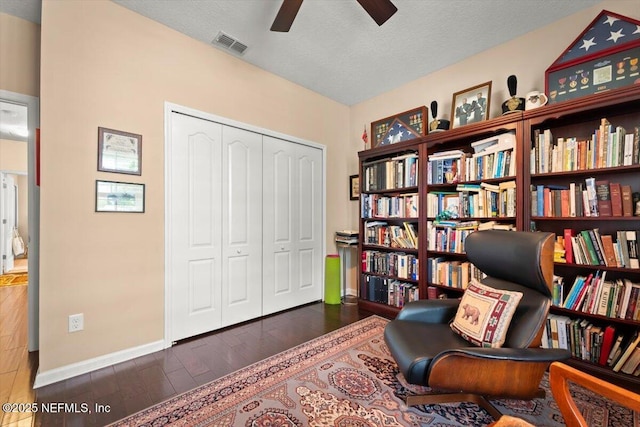 141 Mediterra Ave, Ponte Vedra, FL 32081 - living area with ceiling fan and wood finished floors