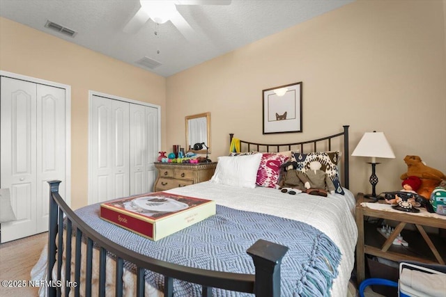 141 Mediterra Ave, Ponte Vedra, FL 32081 - carpeted bedroom featuring multiple closets and a ceiling fan