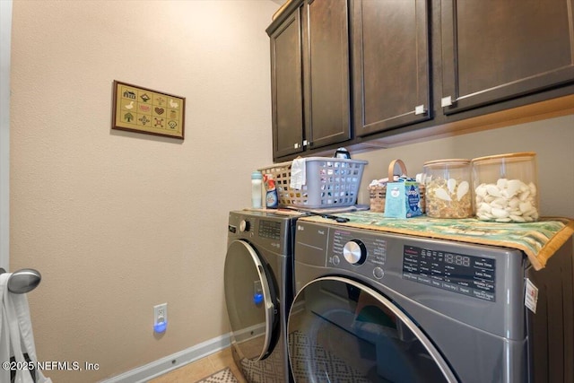 141 Mediterra Ave, Ponte Vedra, FL 32081 - laundry room with cabinet space and washing machine and dryer