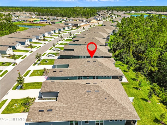 129 Oyster Shell Ter, Ponte Vedra, FL 32081 - aerial perspective of suburban area with a nearby body of water