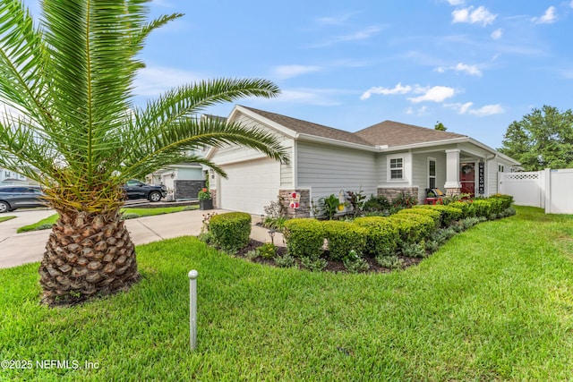 14657 Bartram Creek Blvd, Jacksonville, FL 32259 - view of front of home featuring driveway, a garage, and roof with shingles