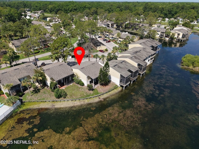 7855 La Sierra Ct Unit 7855, Jacksonville, FL 32256 - aerial view of property and surrounding area with a nearby body of water and nearby suburban area