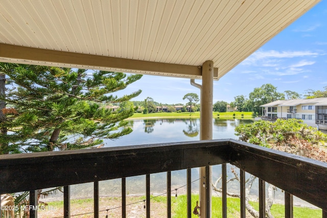 7855 La Sierra Ct Unit 7855, Jacksonville, FL 32256 - balcony with a water view