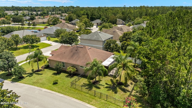 100 Cummer Way, Saint Augustine, FL 32095 - aerial perspective of suburban area featuring a heavily wooded area