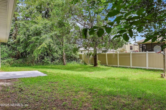 204 S Forsyth Ln, Bunnell, FL 32110 - view of yard featuring a patio