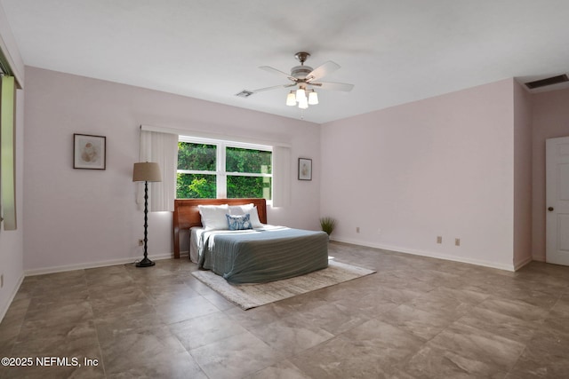 2785 Holly Point Rd E, Orange Park, FL 32073 - bedroom with baseboards and ceiling fan