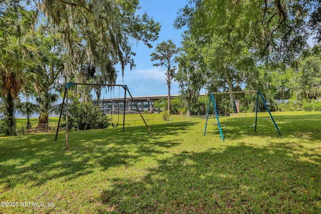 2785 Holly Point Rd E, Orange Park, FL 32073 - community play area with a lawn