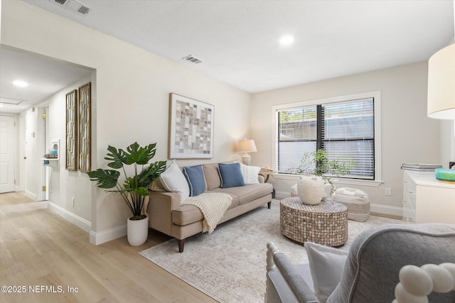 165 Sherry Dr, Atlantic Beach, FL 32233 - living area with light wood-style floors and recessed lighting