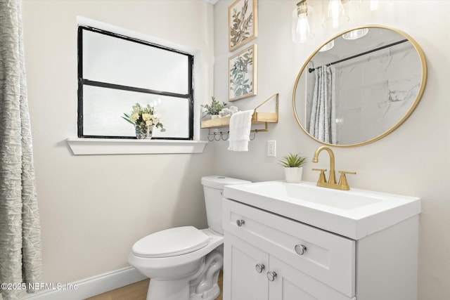 165 Sherry Dr, Atlantic Beach, FL 32233 - full bathroom with vanity and a shower with curtain