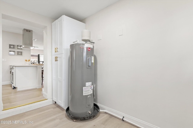 165 Sherry Dr, Atlantic Beach, FL 32233 - utility room with water heater