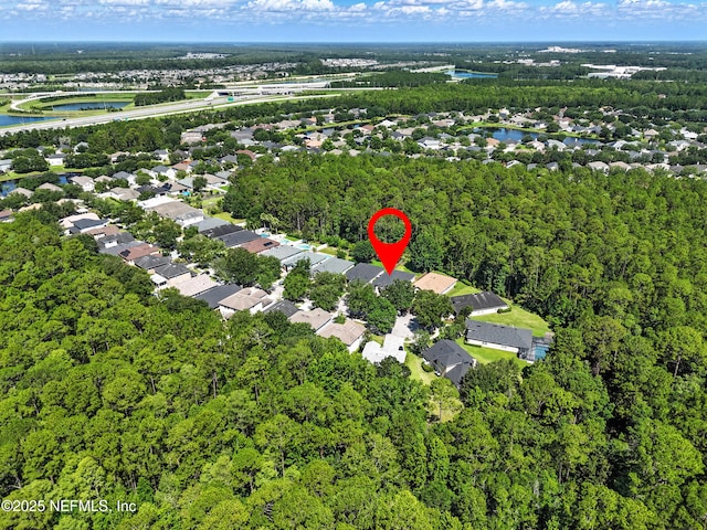 6105 Caladesi Ct, Jacksonville, FL 32258 - aerial view of property and surrounding area featuring a large body of water and nearby suburban area