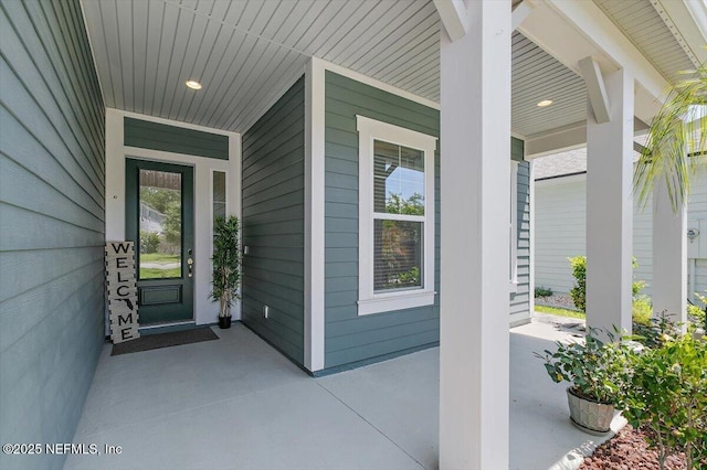 150 Calumet Dr, Saint Johns, FL 32259 - property entrance with a porch