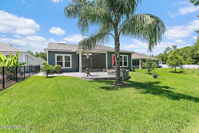 150 Calumet Dr, Saint Johns, FL 32259 - rear view of house with a patio area