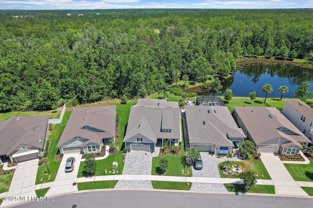 150 Calumet Dr, Saint Johns, FL 32259 - aerial view of residential area featuring a forest and a large body of water