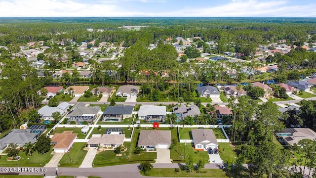 20 Evansville Ln, Palm Coast, FL 32164 - aerial view of property and surrounding area featuring nearby suburban area