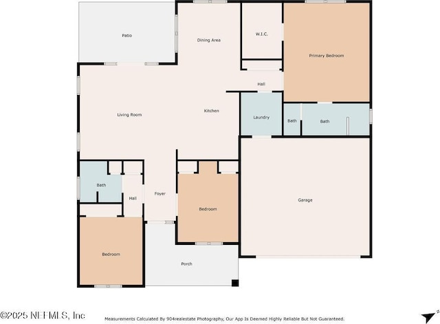 20 Evansville Ln, Palm Coast, FL 32164 - view of room layout