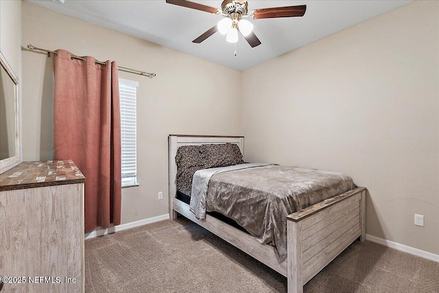 235 Brybar Dr, Saint Augustine, FL 32095 - bedroom with carpet and a ceiling fan