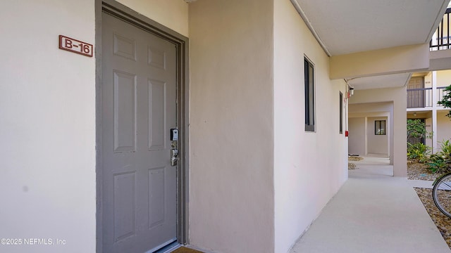 4250 A1A Unit B16, Saint Augustine, FL 32080 - entrance to property featuring stucco siding