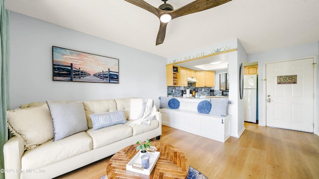 4250 A1A Unit B16, Saint Augustine, FL 32080 - living room featuring light wood-style flooring