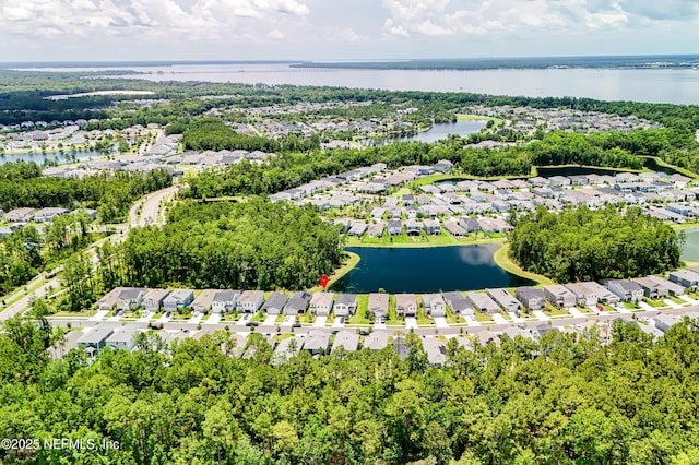105 Meadow Creek Dr, Saint Johns, FL 32259 - aerial view of residential area with a nearby body of water