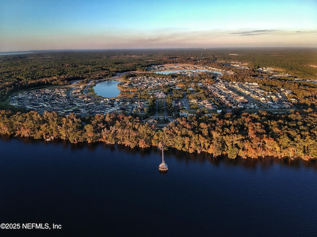 105 Meadow Creek Dr, Saint Johns, FL 32259 - aerial view at dusk of a water view