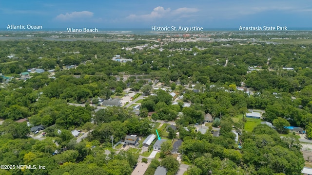 460 S Nassau St, Saint Augustine, FL 32084 - aerial view of property and surrounding area
