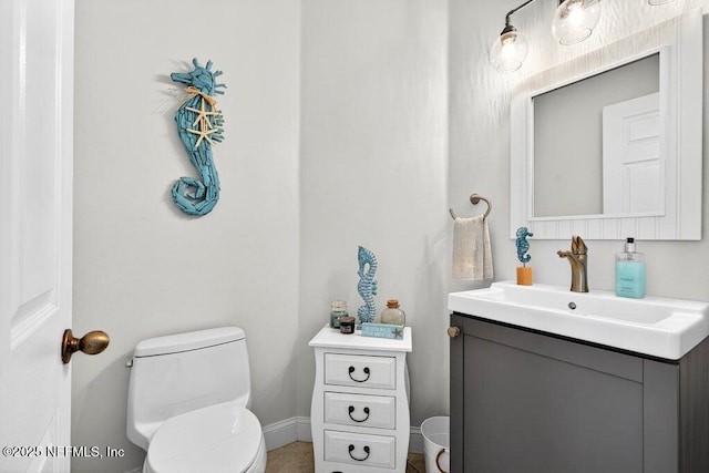 611 Selva Lakes Cir, Atlantic Beach, FL 32233 - half bath with vanity and toilet