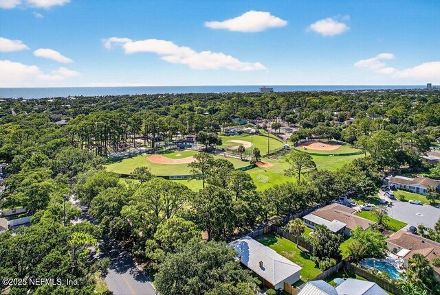 611 Selva Lakes Cir, Atlantic Beach, FL 32233 - aerial view of residential area with a nearby body of water