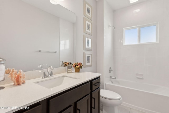 85448 Sandy Ridge Loop Unit 0049, Yulee, FL 32097 - full bath featuring vanity, bathing tub / shower combination, and tile patterned flooring