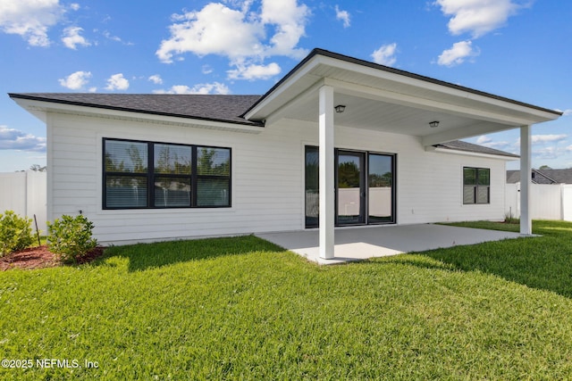 85448 Sandy Ridge Loop Unit 0049, Yulee, FL 32097 - rear view of property with a patio and roof with shingles