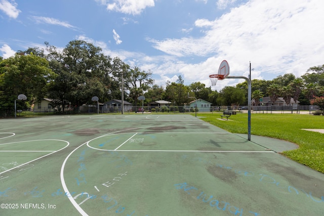 3303 Jones St, Jacksonville, FL 32206 - view of sport court featuring community basketball court
