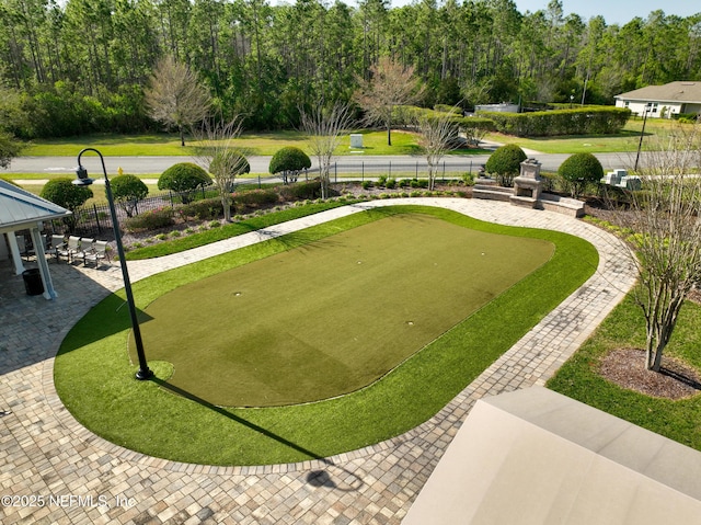 15067 Durbin Cove Way, Jacksonville, FL 32259 - view of property's community with a putting green and view of scattered trees