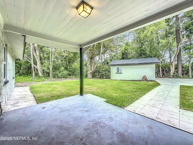 540485 US Highway 1, Callahan, FL 32011 - view of patio / terrace featuring an outdoor structure