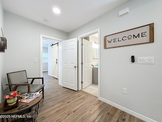 540485 US Highway 1, Callahan, FL 32011 - hall with light wood-style flooring and baseboards