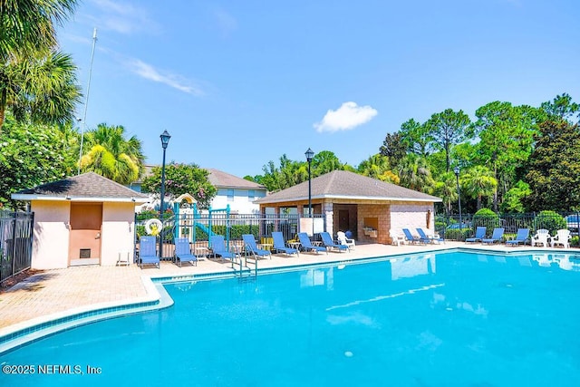 307 Southern Branch Ln, Saint Johns, FL 32259 - community pool with a patio
