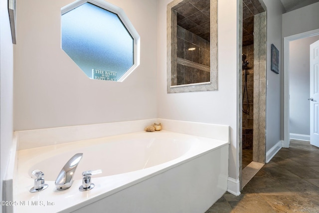 1630 Highland View Ct, Fleming Island, FL 32003 - bathroom with a bath and tiled shower